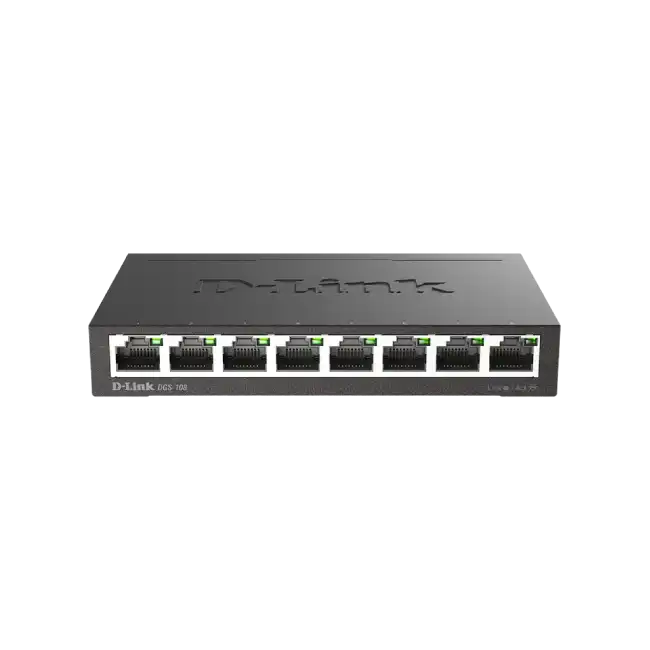 Switch Plug&Play 8 puertos Gigabit - D-LINK-1