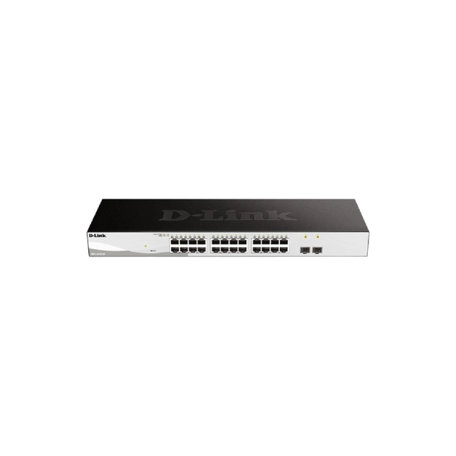 24-Ports 10/100/1000Mbps + 2-Ports SF-1