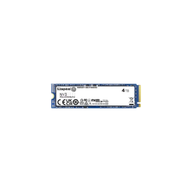 Kingston - Internal hard drive - 4 TB - Solid state drive - NV3 M.2 2280 NVMe