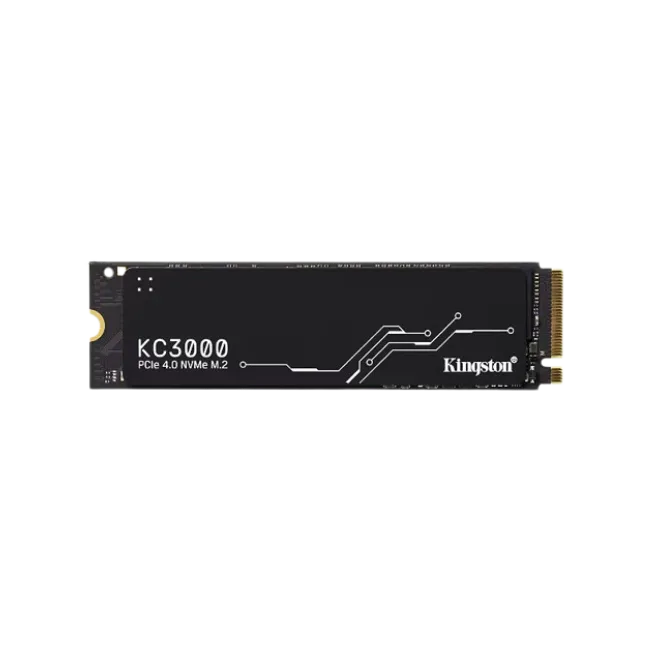 Kingston KC3000 - SSD - 512 GB - interno - M.2 2280 - PCIe 4.0 (NVMe) - para Intel Next Unit of Computing 12 Pro Kit - NUC12WSKi5-1