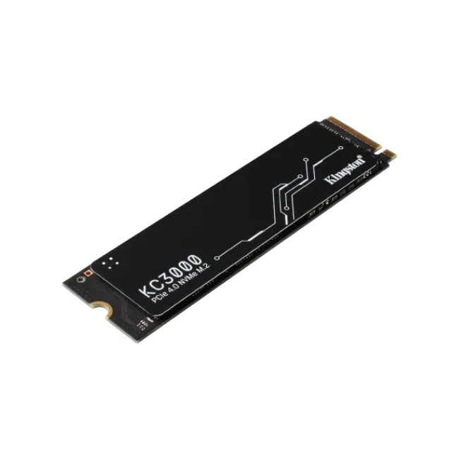 Kingston KC3000 - SSD - 512 GB - interno - M.2 2280 - PCIe 4.0 (NVMe) - para Intel Next Unit of Computing 12 Pro Kit - NUC12WSKi5-4