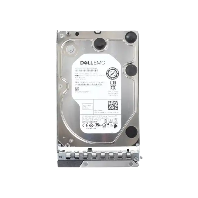 Dell - Hard drive - Internal hard drive - 2 TB - 3.5" - SATA - 6Gbps 7.2K 512n