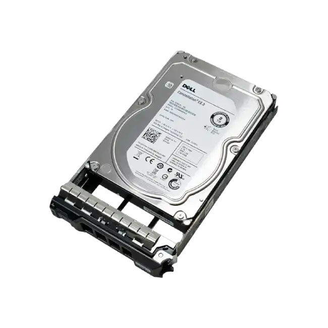 Dell - Hard drive - Internal hard drive - 2 TB - 3.5" - SATA - 6Gbps 7.2K 512n-4