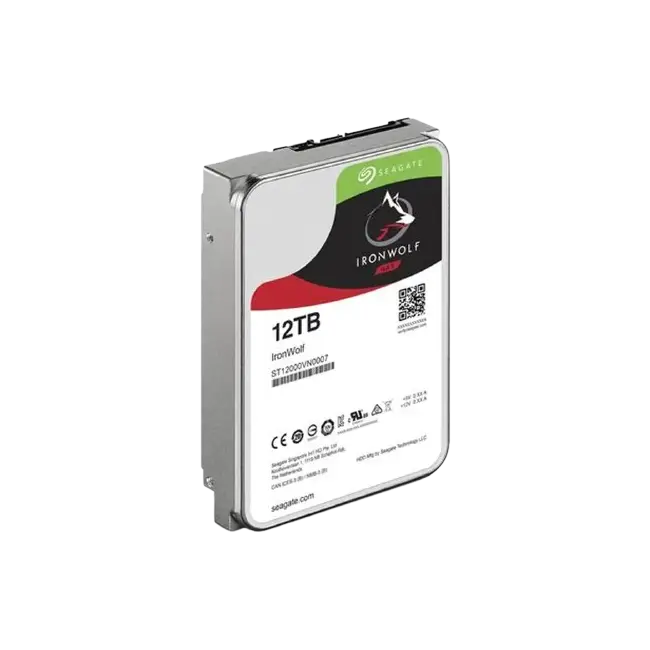 Seagate - Hard drive - Internal hard drive - 12 TB - 3.5" - 7200 rpm - SATA - NAS-2
