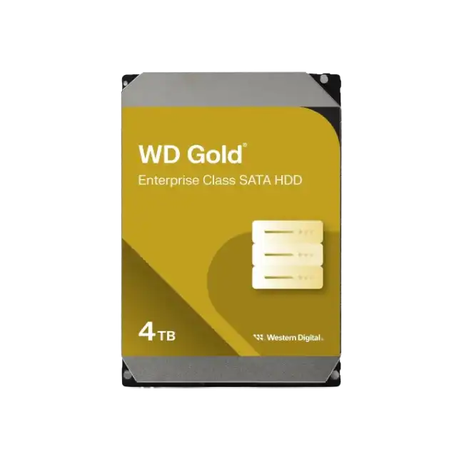Western Digital - Hard drive - Internal hard drive - 4 TB - 3.5" - 7200 rpm - Serial Attached SCSI 3 - WD4004FRYZ-1