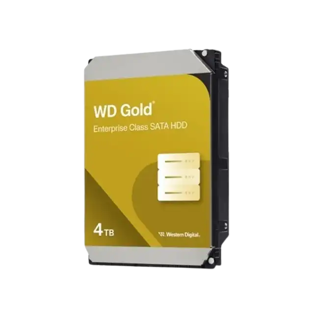 Western Digital - Hard drive - Internal hard drive - 4 TB - 3.5" - 7200 rpm - Serial Attached SCSI 3 - WD4004FRYZ-4