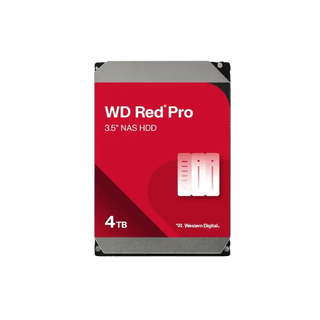 Western Digital WD Red Plus NAS Hard Drive - Internal hard drive - 10 TB - 3.5" - 7200 rpm - Serial ATA-3