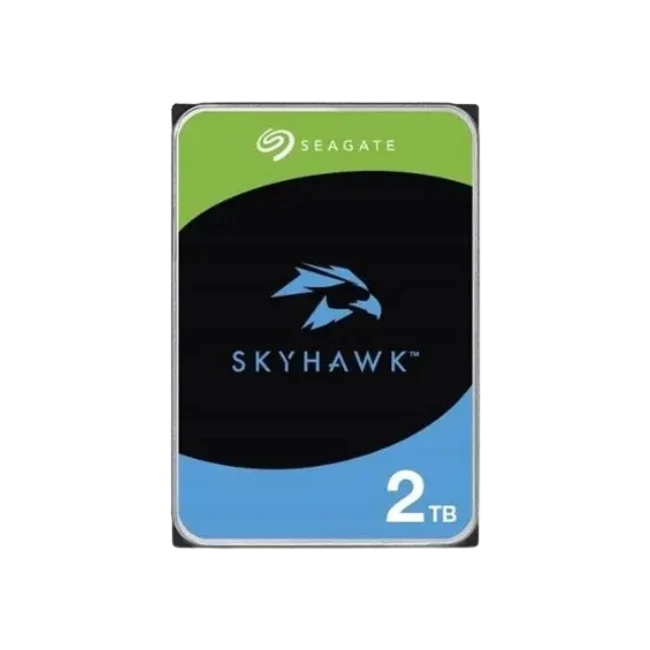 Seagate SkyHawk ST2000VX017 - Disco duro - 2 TB - interno - 3.5" - SATA 6Gb/s - búfer: 256 MB - con Recuperación de datos Seagate Rescue de 3 años-3
