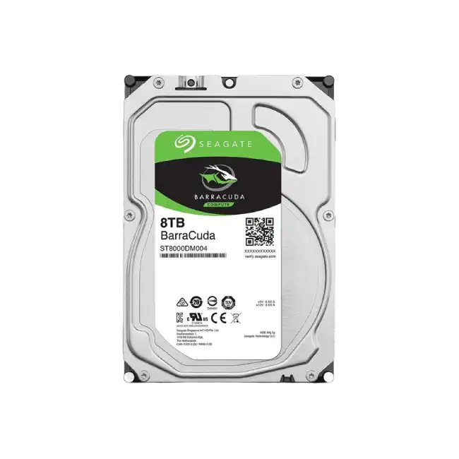 Seagate Barracuda ST8000DM004 - Disco duro - 8 TB - interno - 3.5" - SATA 6Gb/s - búfer: 256 MB