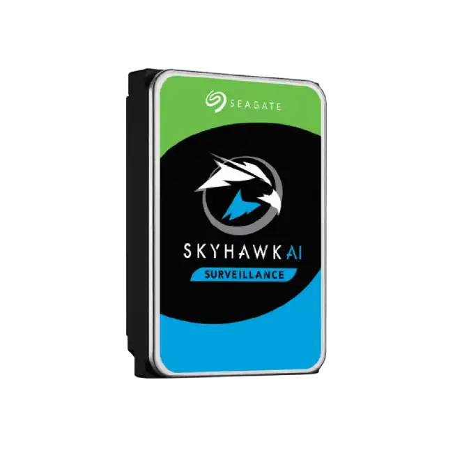 Seagate SkyHawk AI ST8000VE001 - Disco duro - 8 TB - interno - 3.5" - SATA 6Gb/s - búfer: 256 MB - con Recuperación de datos Seagate Rescue de 3 años-2
