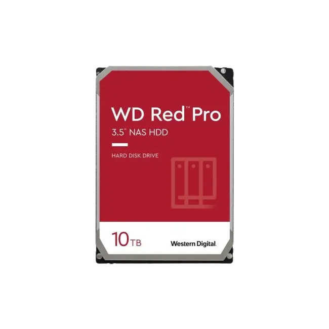 WD Red Pro WD102KFBX - Disco duro - 10 TB - interno - 3.5" - SATA 6Gb/s - 7200 rpm - búfer: 256 MB