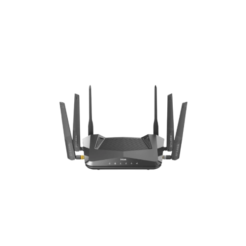 Router WiFi 6 AX5400 + 5 puertos Gigabit y 6 antenas de alta ganancia.
