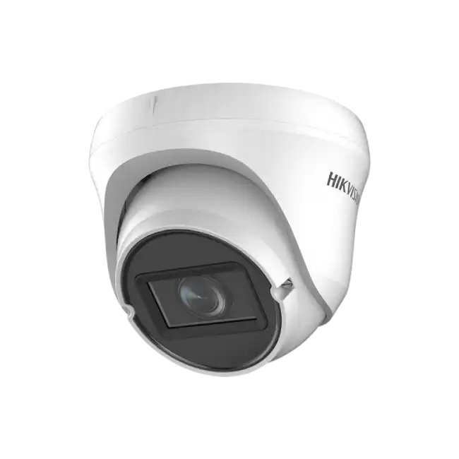Camara Hikvision Torreta Turbo 2 MPX Varifocal 2.7-13mm IP67 Iluminacion 40 de IR 12V 4 Hibrido DS-2CE79D0T-VFIT3F