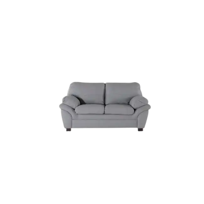 Sillon de 2 Plazas DZ-SF-051 Interior de Madera Solida Espuma de Alta Densidad Color Gris