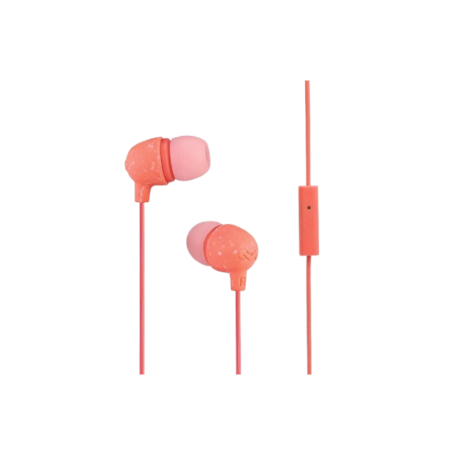AURICULARES LITTLE BIRD EAR 9.2MM COLOR DURAZNO HOUSE OF MARLEY-1