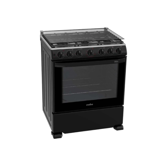 Estufa Mabe EM7656CFIN0 A Gas 30" 6 Quemadores Color Negro-2