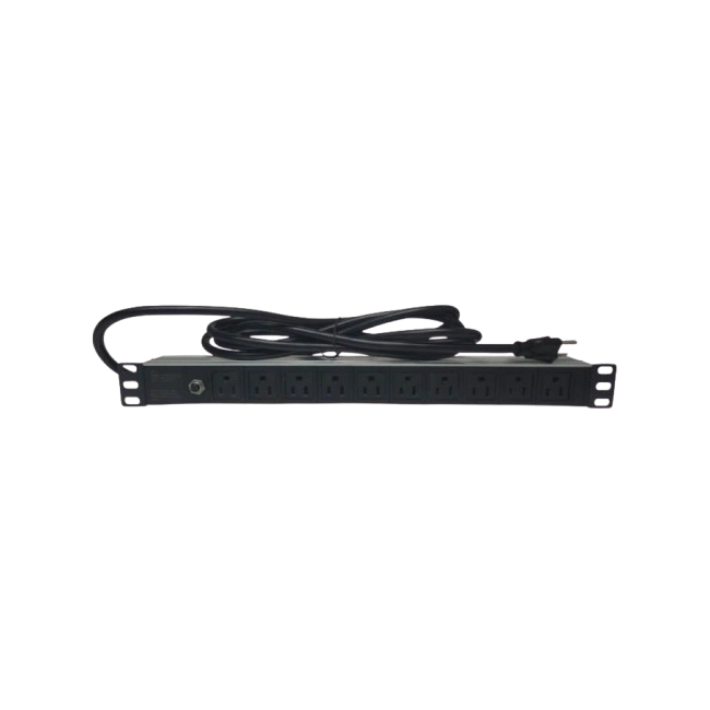 Regleta Linet Horizontal de 10 Puertos Nema 5-15P-1