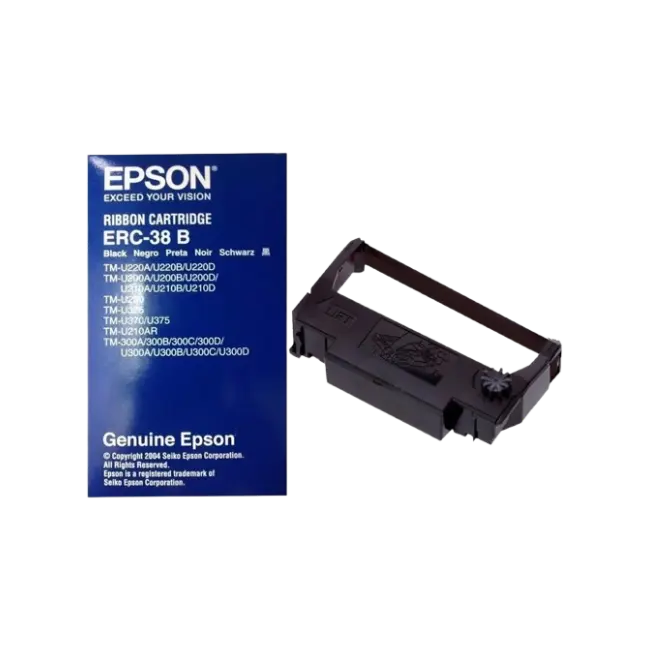 CINTA ERC-38B PARA COLOR NEGRO TM-U EPSON-4