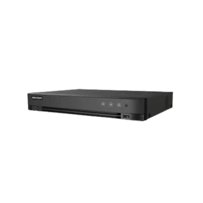 Hikvision - AcuSense DVR - 8 Video Channels - Networked - 4 ALM 5 Signals Input 1080p 1U