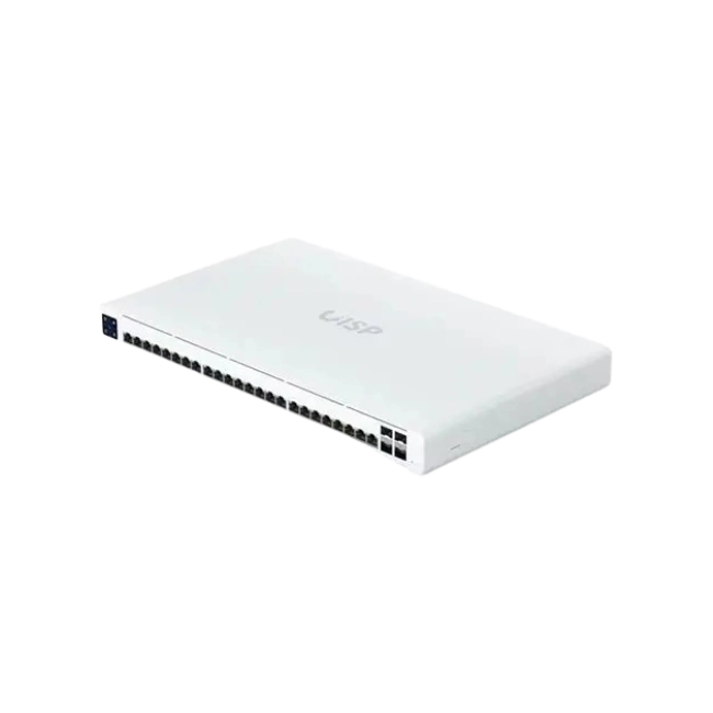 Ubiquiti UISP Switch Pro 220W (27V) PoE switch with (24) GbE RJ45 ports-4