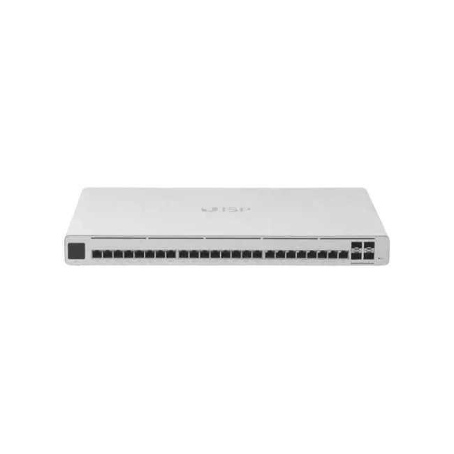 Ubiquiti UISP Switch Pro 220W (27V) PoE switch with (24) GbE RJ45 ports-1