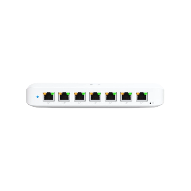 Ubiquiti Unifi Switch Ultra Layer 2 8-port GbE PoE switch with versatile mounting options 42W