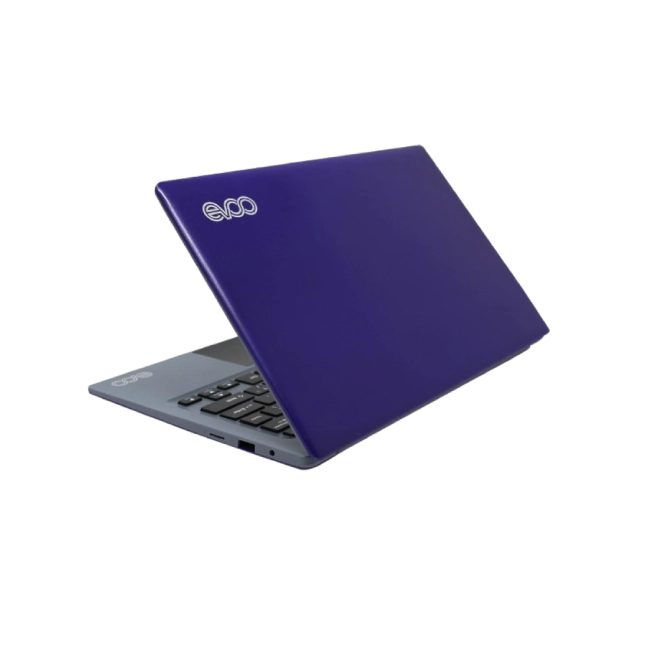 LAPTOP EVOO CELERON DUAL-CORE N4000 1.1GHZ 64GB EMMC 4GB 11.6" 1366X768 W10 S COLOR PURPURA SEMINUEVA