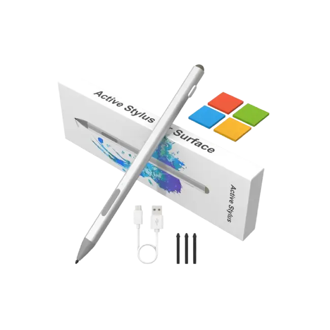 LAPIZ PARA MICROSOFT SURFACE COLOR PLATEADO-1