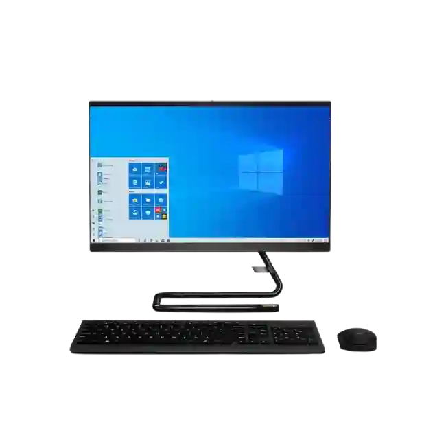 Computadora Todo en Uno Lenovo 3 22ADA05 AMD Athlon Silver 3050U 1TB HDD 4GB RAM 21.3" 1920x1080 Touchscreen Win10 Color Negro Seminueva-1