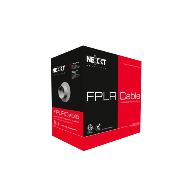Nexxt Solutions Infrastructure Nexxt Solutions - FPLR FTP - Alarm cable - 305 m - 18AWG PVC CMR RD-2