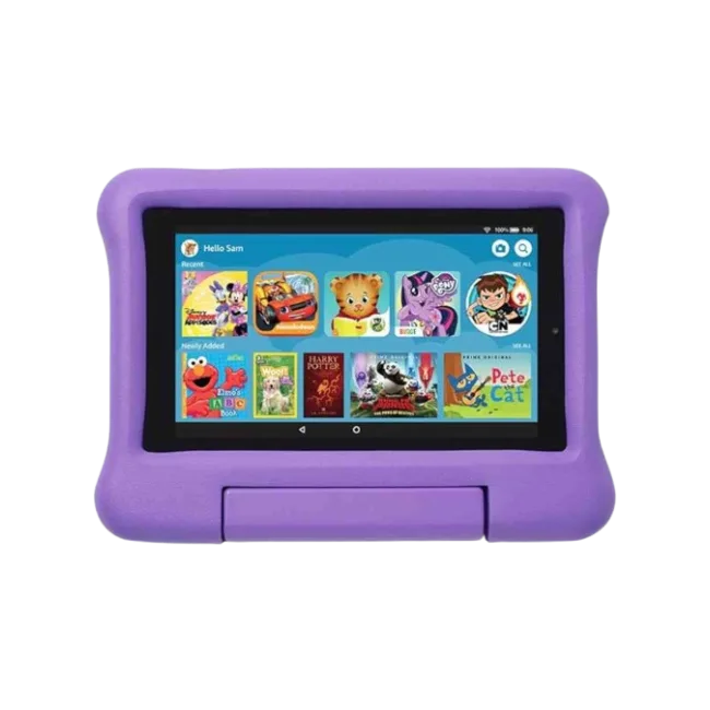 Tablet Amazon Fire HD 8 Kids 2022 Pantalla HD 8" 32GB Con Funda (lanzamiento 2022), morado-4