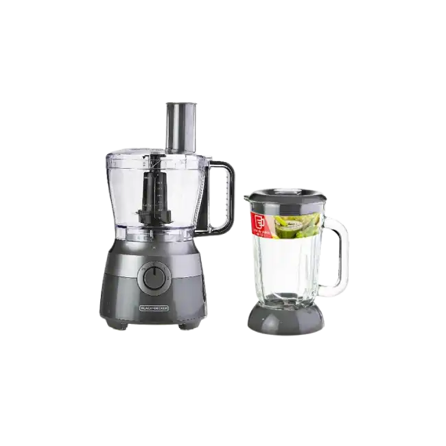Procesador de Alimentos Black+Decker FP5501 y Licuadora Para Rebanado 600 Watts-4