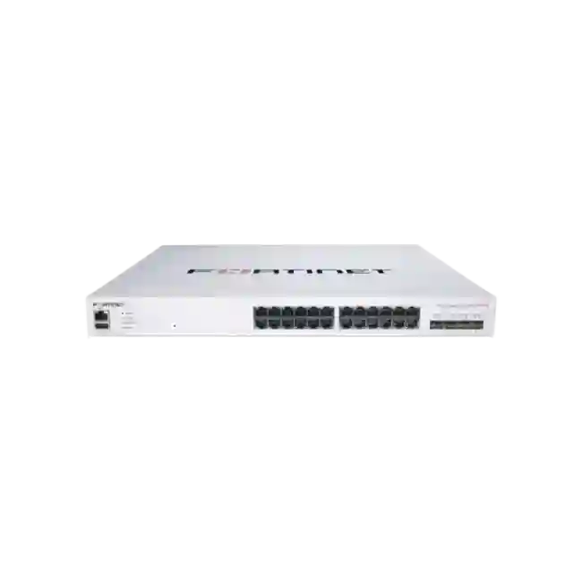 FortiSwitch-424E-FPOE Layer 2/3 FortiGate switch controller compatible PoE+ switch with 24 x GE RJ45 ports, 4 x 10 GE SFP+-3