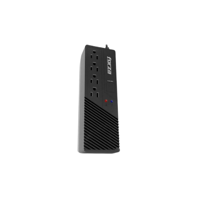 Regulador de Voltaje Forza FVR-1011 4 Toma Corrientes 1000VA 500W