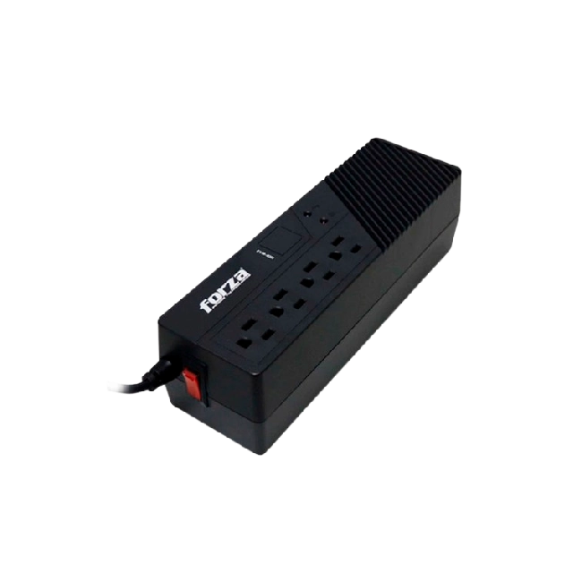 Regulador de Voltaje Forza FVR-1011 4 Toma Corrientes 1000VA 500W-4