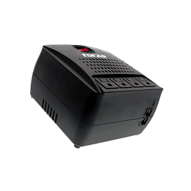Regulador de Voltaje Automatico  FVR-3001  4 Tomas 3000VA-1500W 115V Color Negro-4