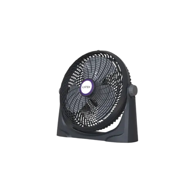 Ventilador de Piso y Pared Vortex Forza con 3 Velocidades Color Negro