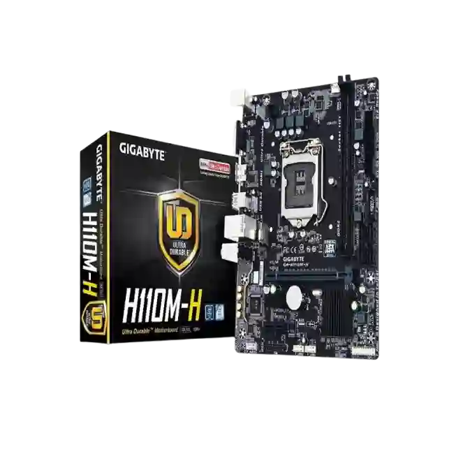 Tarjeta Madre Gigabyte GA-H110M-H Intel 6TH/7TH GEN LGA1151 2DIMM-DDR4-2