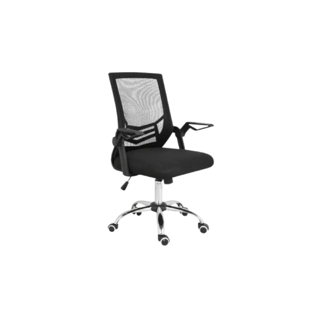 SILLA DE OFICINA CON BRAZOS AJUSTABLES