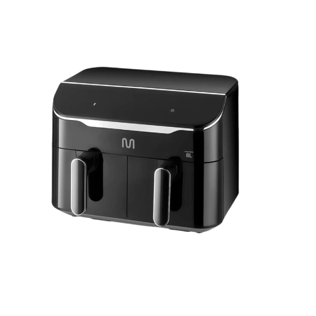 AIR FRYER BLACK 8L 2 GAVETAS 1800W 127V-3