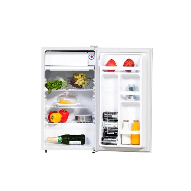 Refrigerador GRS GR100VCM Compacto con Freezer 100L Color Plateado-4