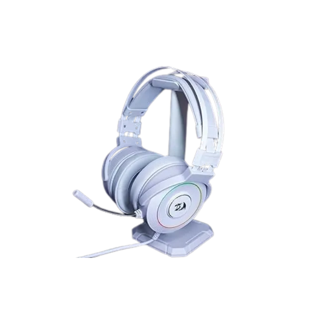 Headset Gaming Redragon Lamia H320W RGB USB Con Microfono Color Blanco