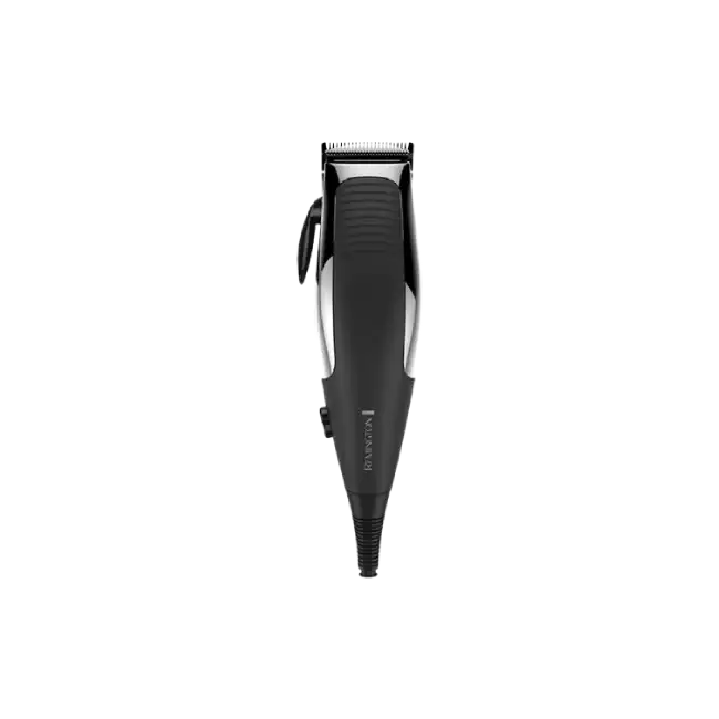 Cortador de Cabello Remington HC1080 Chrome Con Cuchillas de Acero Inoxidable 6 Peines Palanca de Ajuste / Antideslizante-3