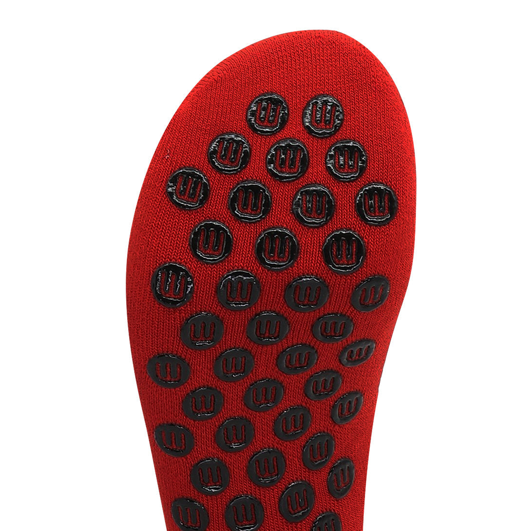CALCETINES PATA DE CHUCHO FUT - TALLA M (ROJOS)-6