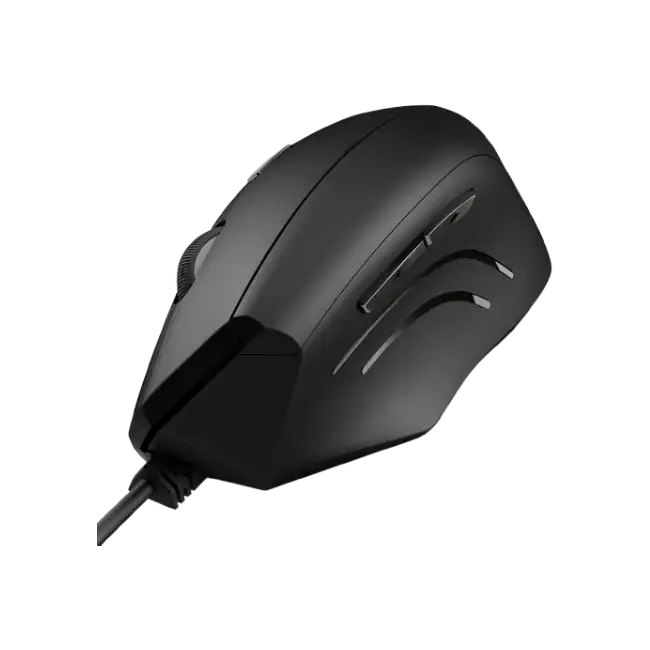 Klip Xtreme - Mouse - USB - Wired - Black - Ultra ergonomic-2