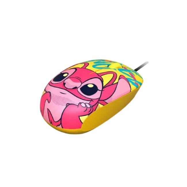 Xtech - XTM-D406ST-YL - Mouse - USB - Wired - Disney Stich Yellow