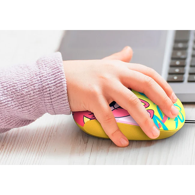 Xtech - XTM-D406ST-YL - Mouse - USB - Wired - Disney Stich Yellow-4