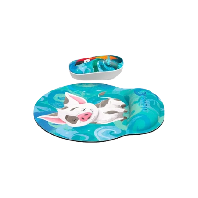 Xtech - XTM-DKT4MO - Mouse and mouse pad kit - 2.4 GHz - Wireless - Moana 2 KT4MO - Disney Moana 2 Pua and Hei Hei-4