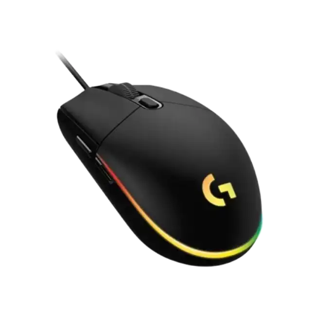Logitech Gaming Mouse G203 LIGHTSYNC - Ratón - USB - Cableado - Negro