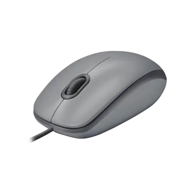 Logitech - Mouse - M110 Silent- Silver